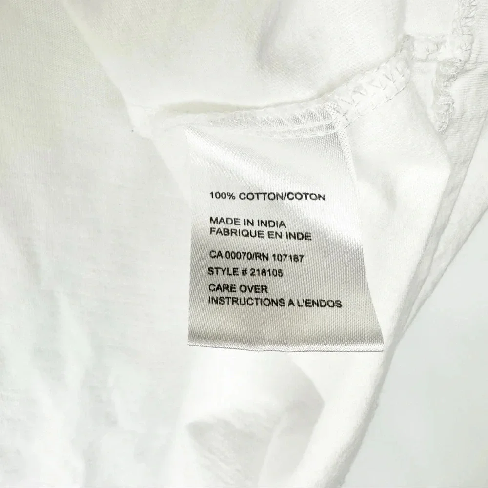 Brunette The Label Cropped Blonde Tee Size XS - Picture 3 of 4